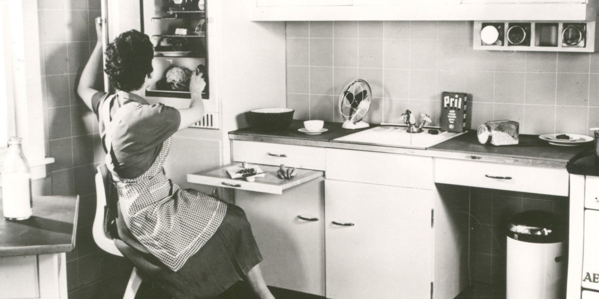 AMK Küche geschichtliches Foto