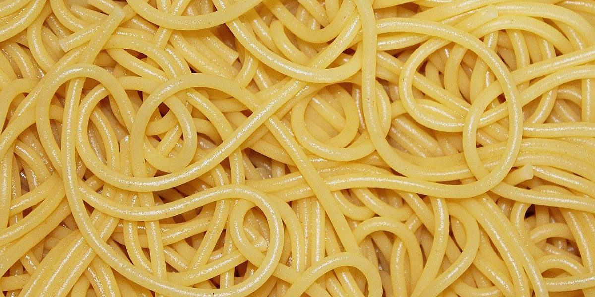 Spaghetti gekocht