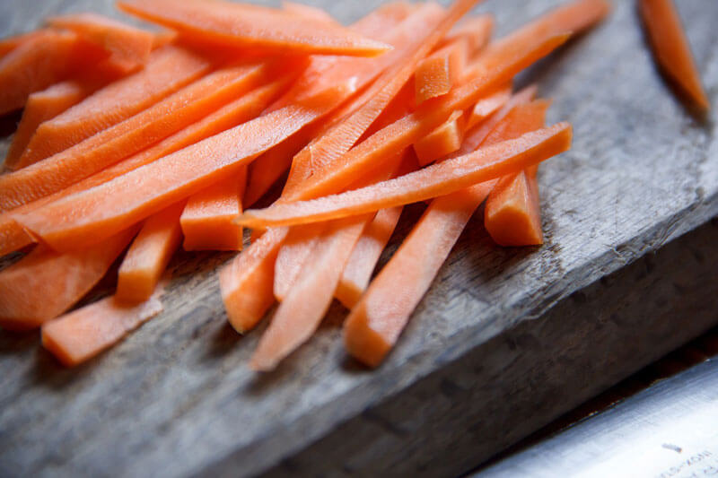 gestiftete Karotten