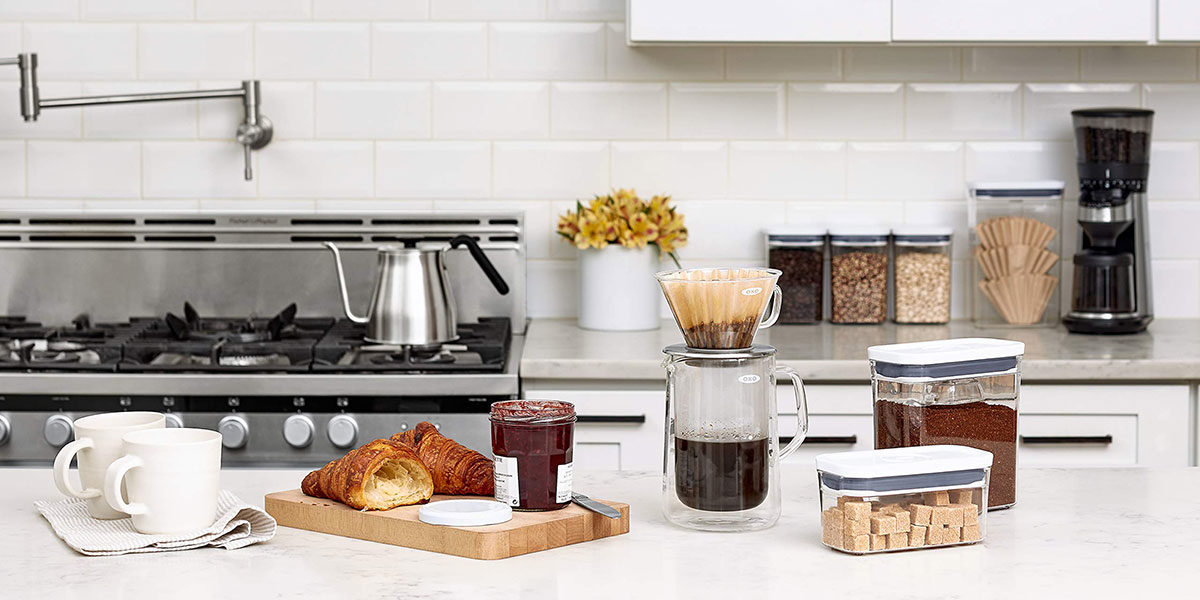 POP Container-System Kaffee und Gebäck in der Küche