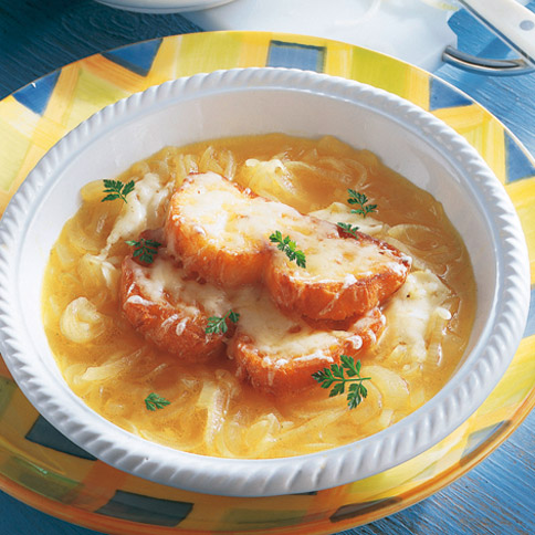 Französische Zwiebelsuppe