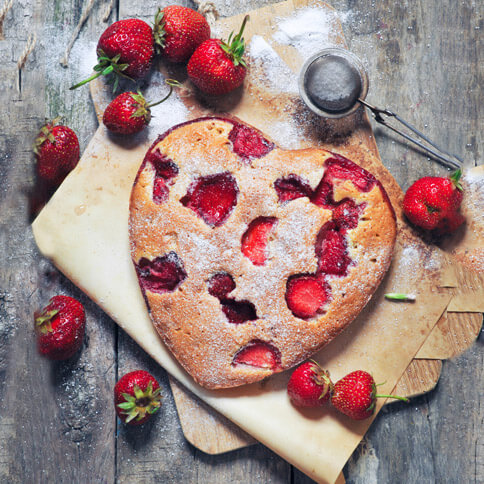 Gebackener Ricotta-Kuchen