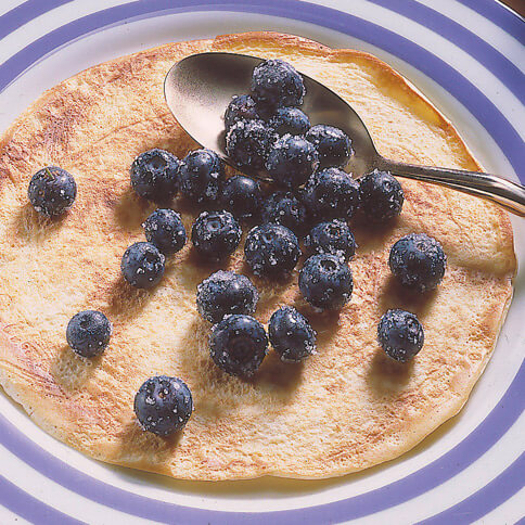 Heidelbeer-Pfannkuchen