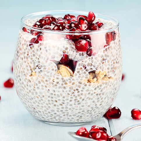 Chia Vanillepudding