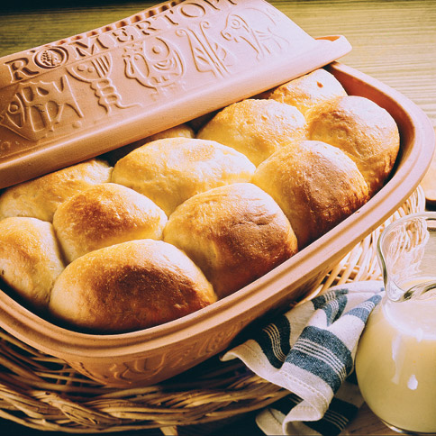 Dampfnudeln im Römertopf