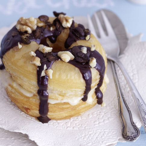 Walnut and Coffee Cronuts