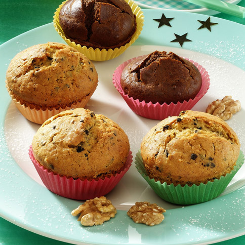 Weihnachts-Muffins