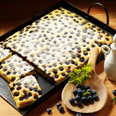 Heidelbeerkuchen / Blaubeerkuchen