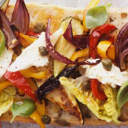 Rezepttipp: Sandwich mit gegrilltem Gemüse