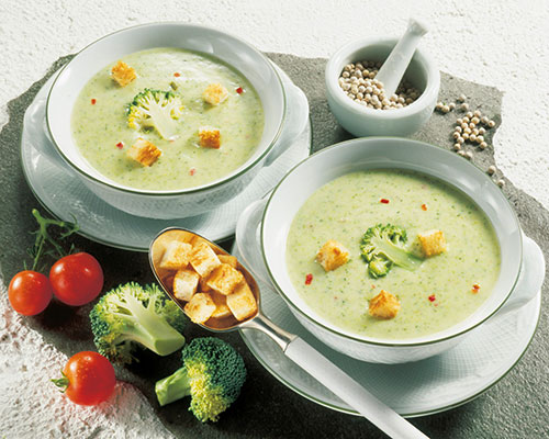 Brokkoli-Käsecreme-Suppe