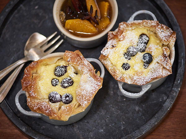 Beeren-Ricotta-Soufflé