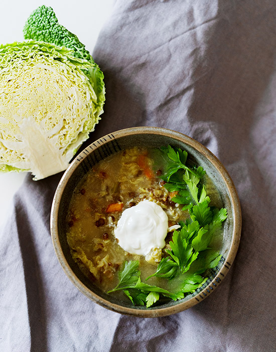 Rezepttipp: Wirsing-Linsen-Eintopf