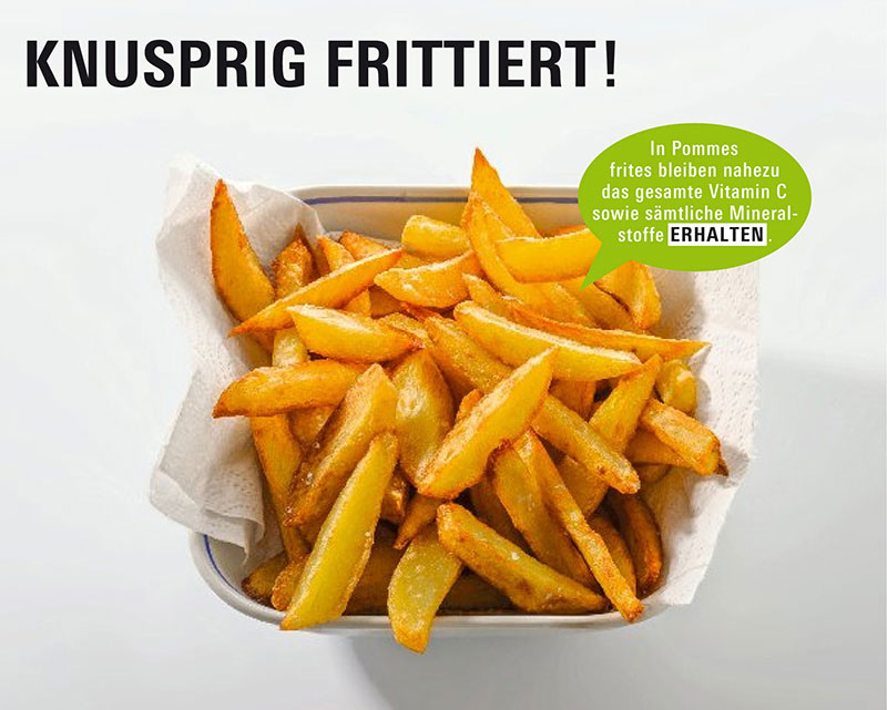 frittierte Kartoffeln