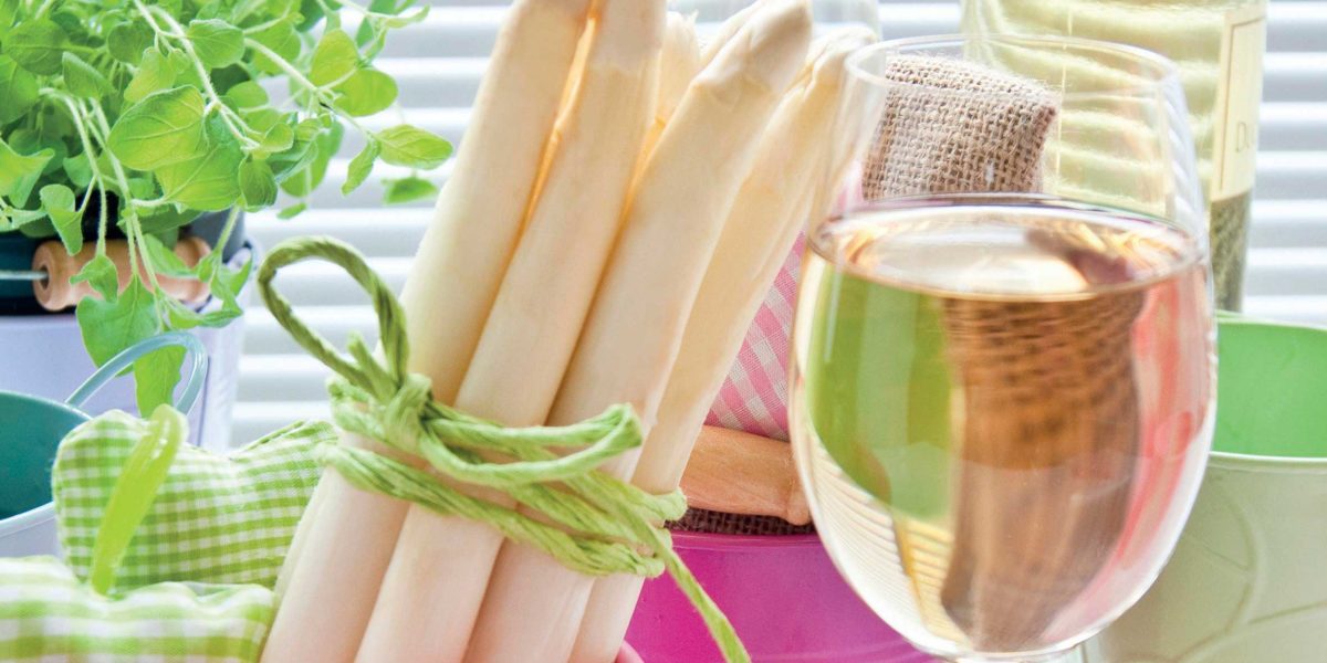 Spargel & Wein