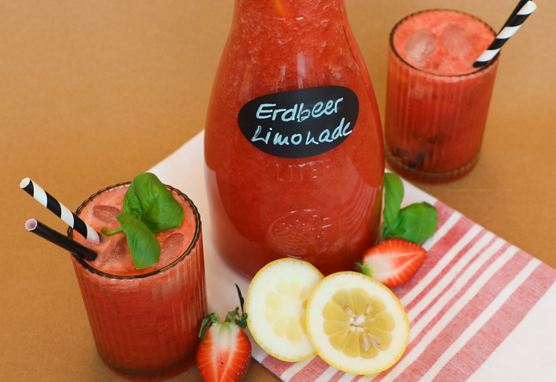 Erdbeer Limonade