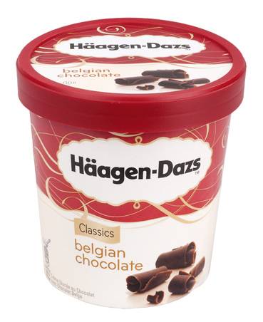 Häagen Dasz Classics Belgian Chocolate