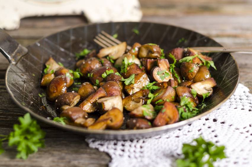 Pilzpfanne mit Champignons