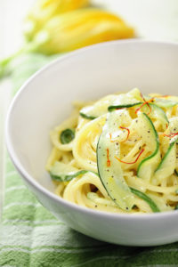 Spaghetti mit Zucchini