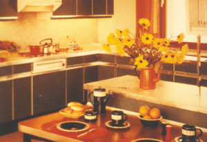 Wohnküche aus den 70ern