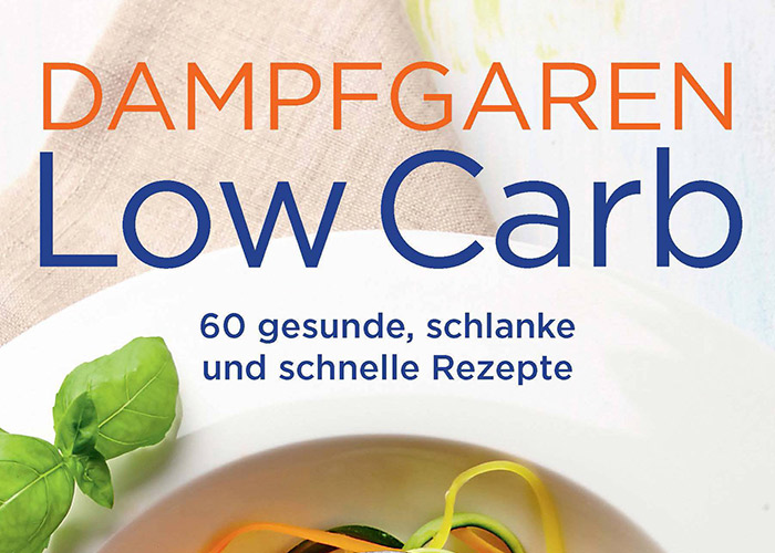 Buchcover Dampfgaren Low Carb