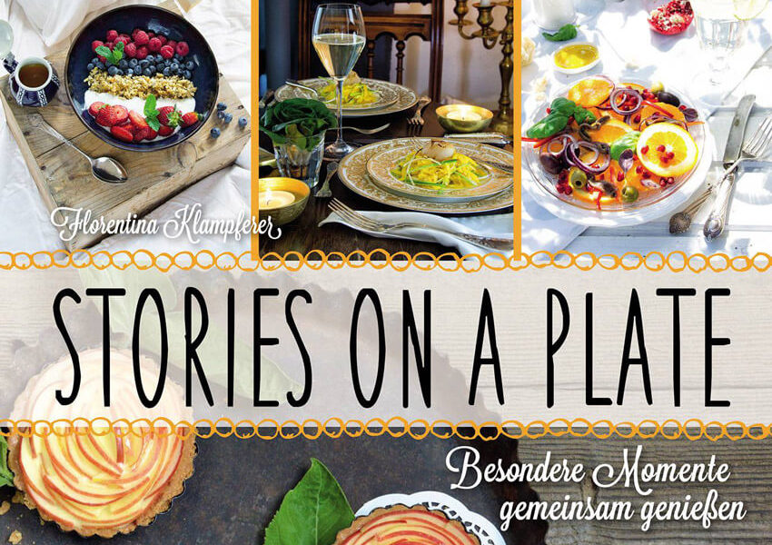 Buchcover Stories on a plate