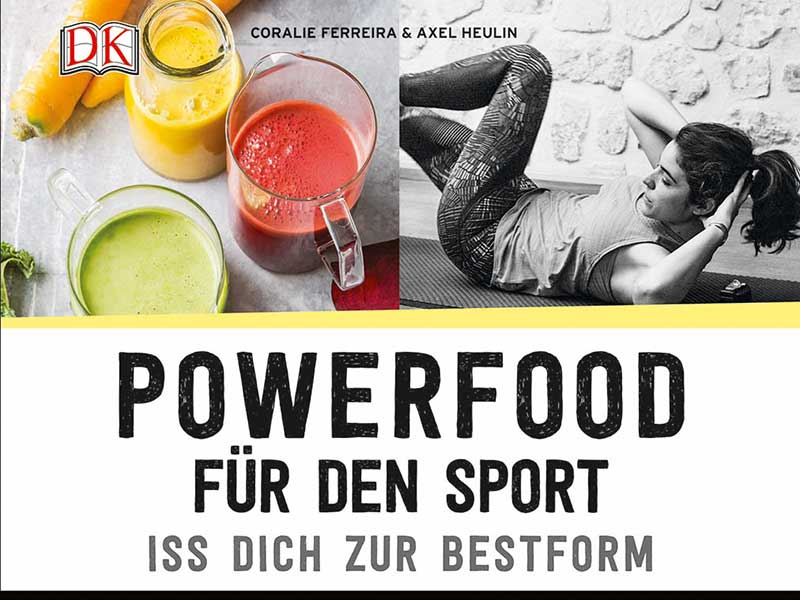 Buchcover Powerfood für den Sport